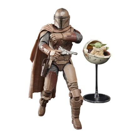 Figura El Mandaloriano y Grogu The Mandalorian Black Series Star Wars Hasbro Fan