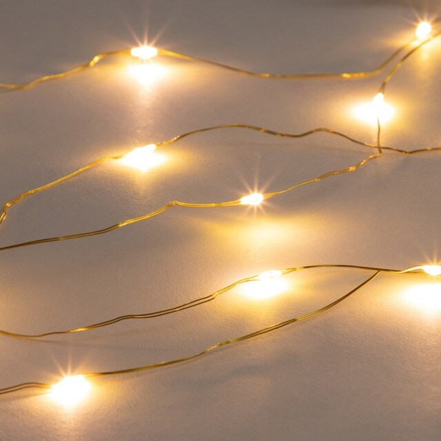 El Corte Inglés Christmas garland with 20 LED lights