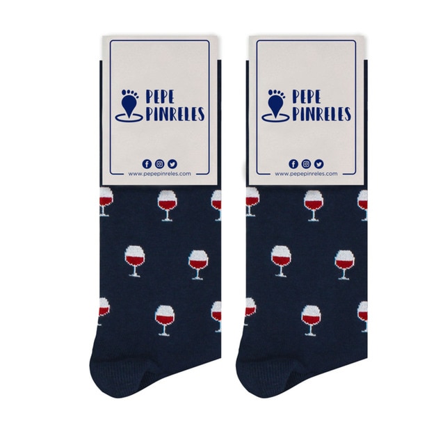 Calcetines Pepe Pinreles Copa de Vino.