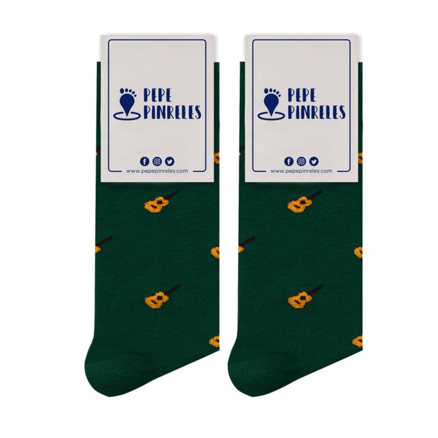 Calcetines Pepe Pinreles Guitarras.