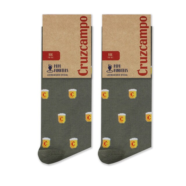 Calcetines Cruzcampo Pepe Pinreles Cañas.
