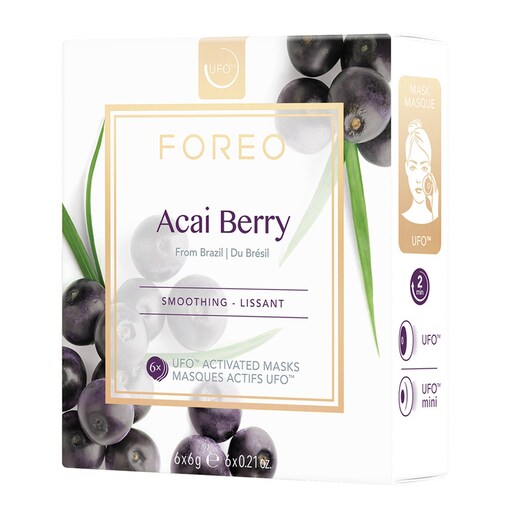 Mascarilla facial reafirmante para UFO y UFO mini Acai Berry FOREO