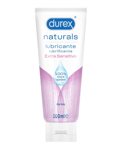 Lubricante extra sensitivo con aloe vera Naturals Durex