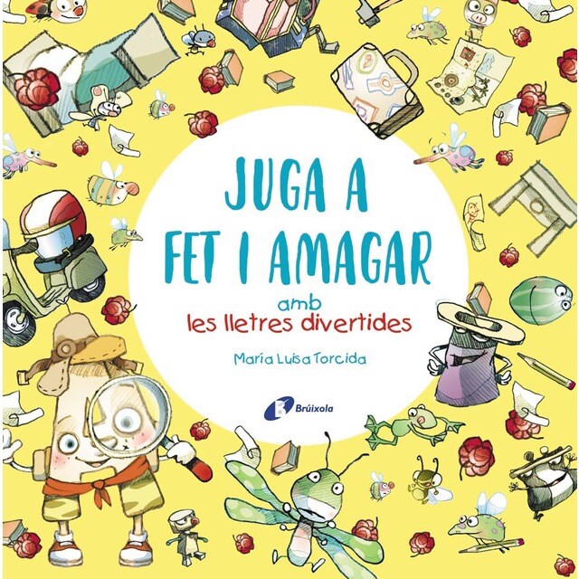 Juga a fet i amagar amb les lletres divertides (Tapa dura)