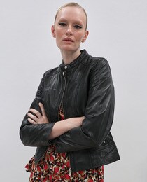 100 leather jacket womens