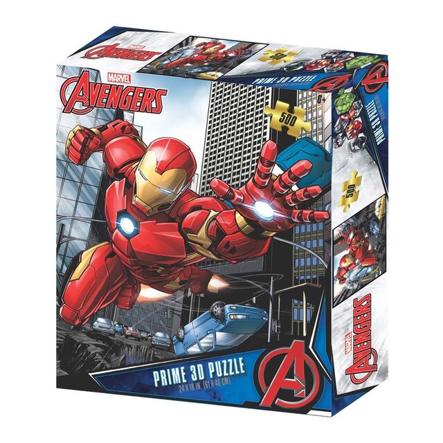 Puzzle Marvel Iron Man Volando.