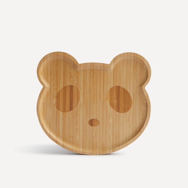 Plato bambú Panda Mini Home - El Corte Inglés