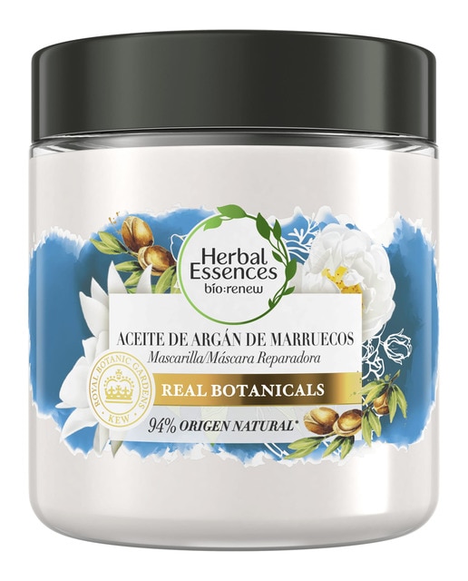 Mascarilla reparadora con aceite de argán Bio:renew Herbal Essences