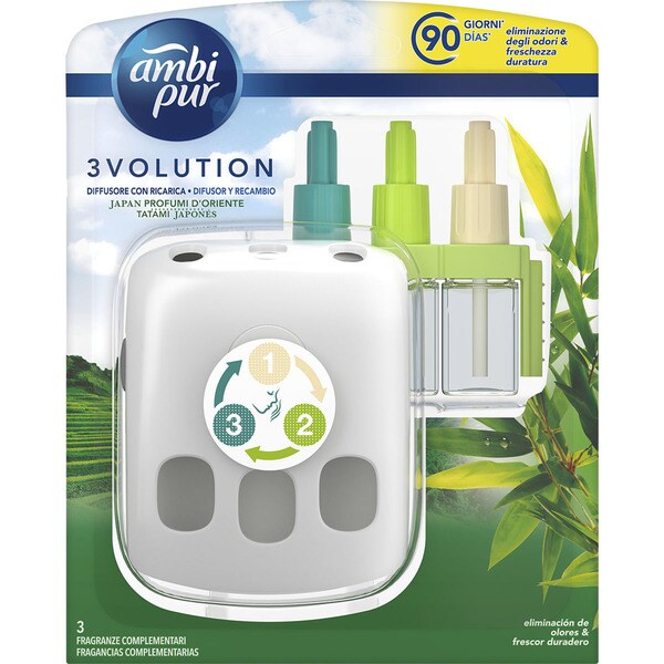 Buy Japanese Tatami 3 fragrance electric air freshener device + refill