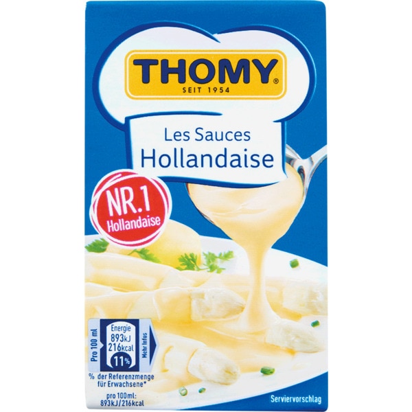 Molho Holandês embalagem 250 ml