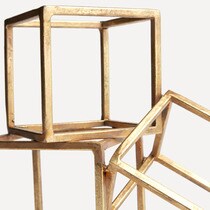 Figurine décorative en métal Cubes Room - El Corte Inglés