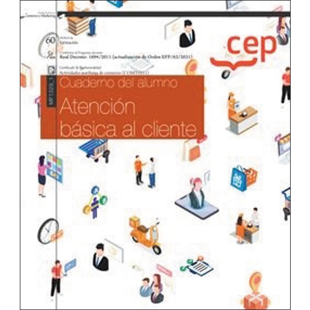 Cuaderno del alumno. Atención básica al cliente (mf1329_1). Certificados de profesionalidad. Actividades auxiliares de comercio (c (Tapa blanda)