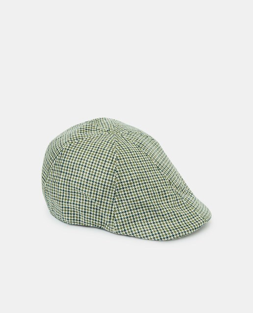 Men's green flat cap · Men's fashion 