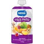Crazy Fruits Tutti frutti sin gluten y sin azúcares añadidos desde 12 meses bolsita 110 g