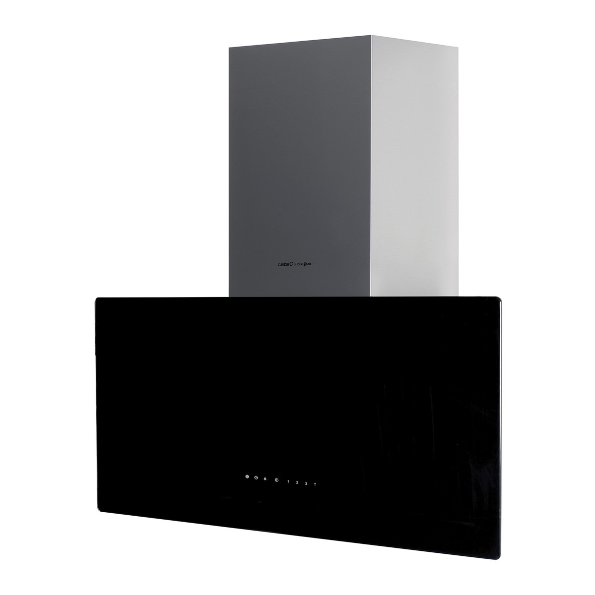 Cata – Campana decorativa Cata 4 niveles de extracción – GRECO 70BK C&C.