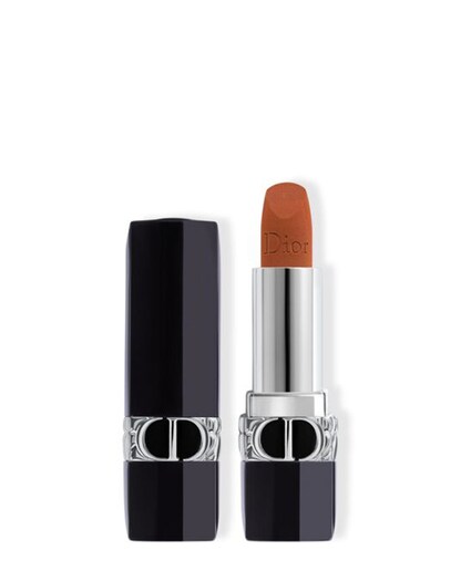 Barra de labios recargable color couture - 4 acabados: satinado, mate, metalizado y aterciopelado - tratamiento floral - confort y larga duración