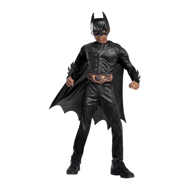 Disfraz Infantil Warner Bros Batman Black Line Deluxe DC Cómics