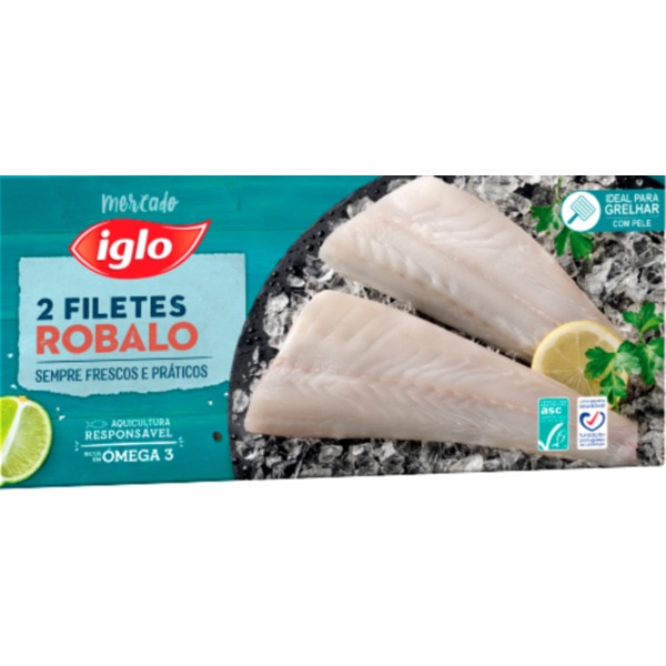 Filetes de Robalo Aquicultura embalagem 200 g