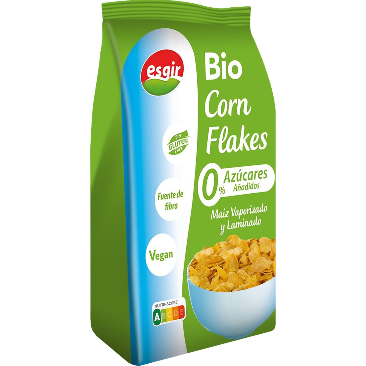 Bio Corn Flakes cereales de desayuno sin gluten y sin azúcares añadidos