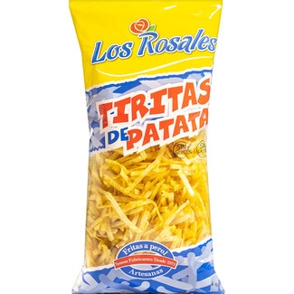tiritas de patata Sin Gluten y Sin Lactosa