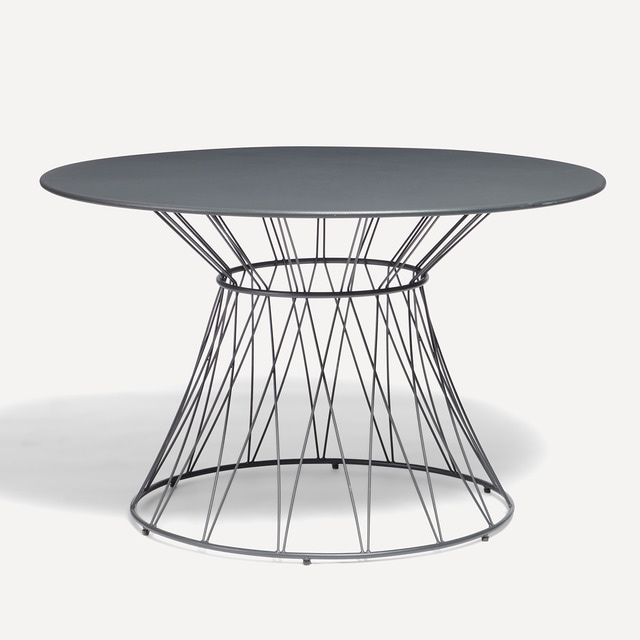 Mesa de comedor redonda de jardín Racket El Corte Inglés