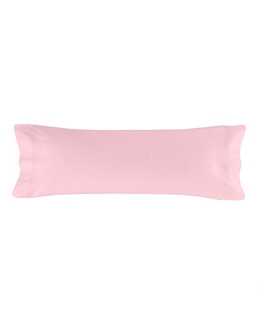 Funda almohada rosa palo