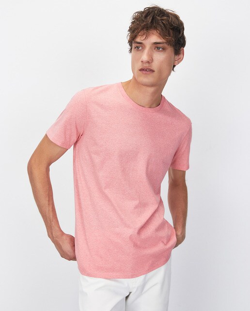 Men's pink short sleeve Tshirt · Men's fashion · El Corte Inglés