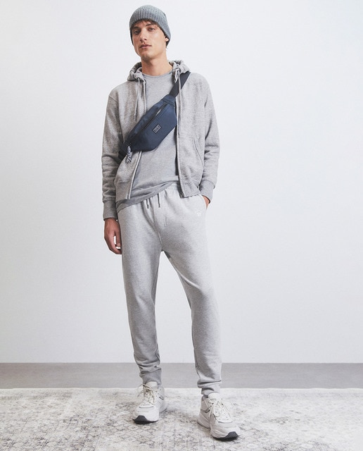 mens light grey tracksuit