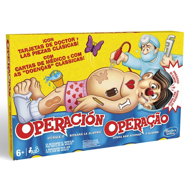 Juego de mesa Operación Hasbro Gaming