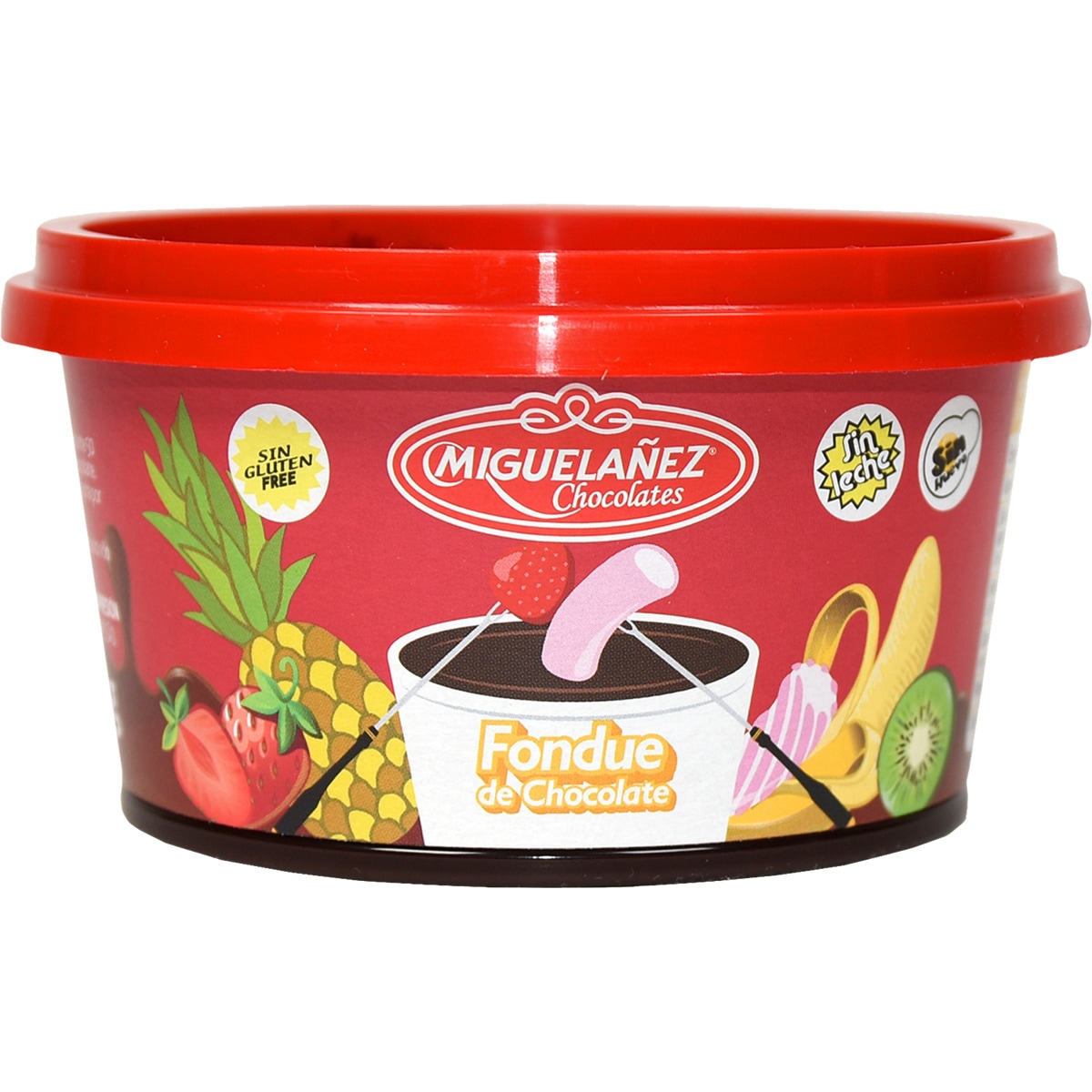 Comprar fondue de chocolate sin gluten y sin leche tarrina 250 g