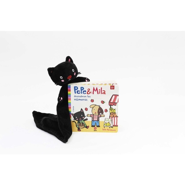 Pack con Doudou Pepe&Mila pasan el día en la granja (Tapa dura)
