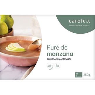 CAROLEA puré de manzana caja 250 g