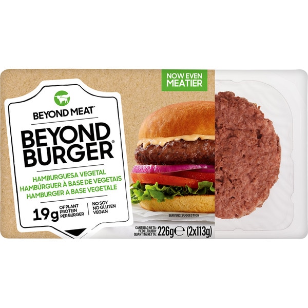 BEYOND MEAT hamburguesa a base de plantas sin gluten envase 226 g