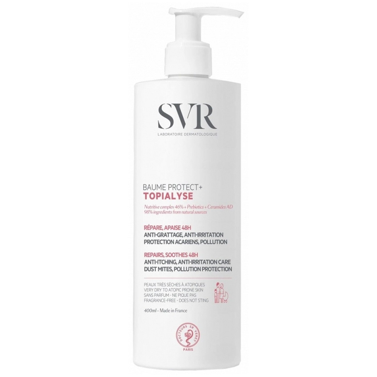Imagem 0 de Bálsamo Protect+ Topialyse - 400 ml