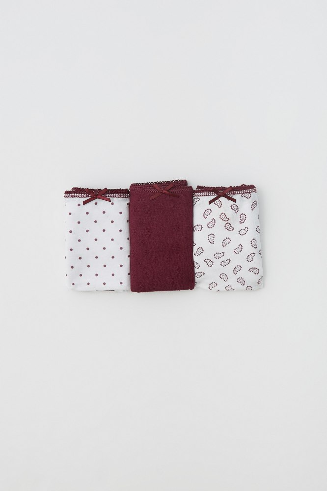 Pack braguitas algodón Lencería Braguitas y tangas Pack braguitas algodón Lencería Braguitas y tangas