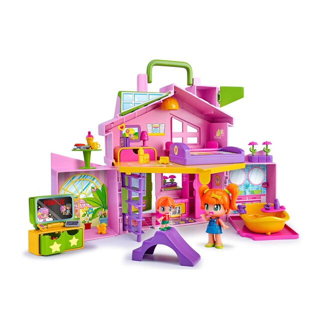 Pinypon la casa rosa maletín