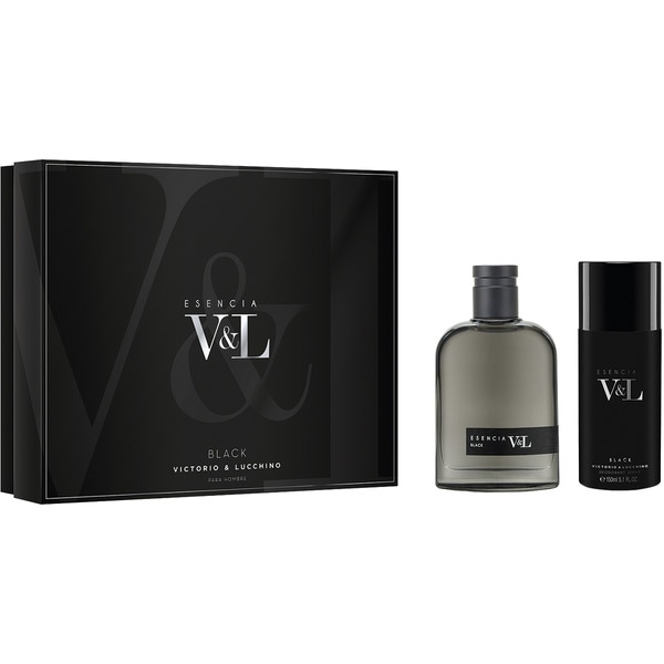 VICTORIO & LUCCHINO Esencia Victorio & Lucchino Black estuche con eau de toilette natural spray 100 ml + desodorante bodyspray spray 100 ml