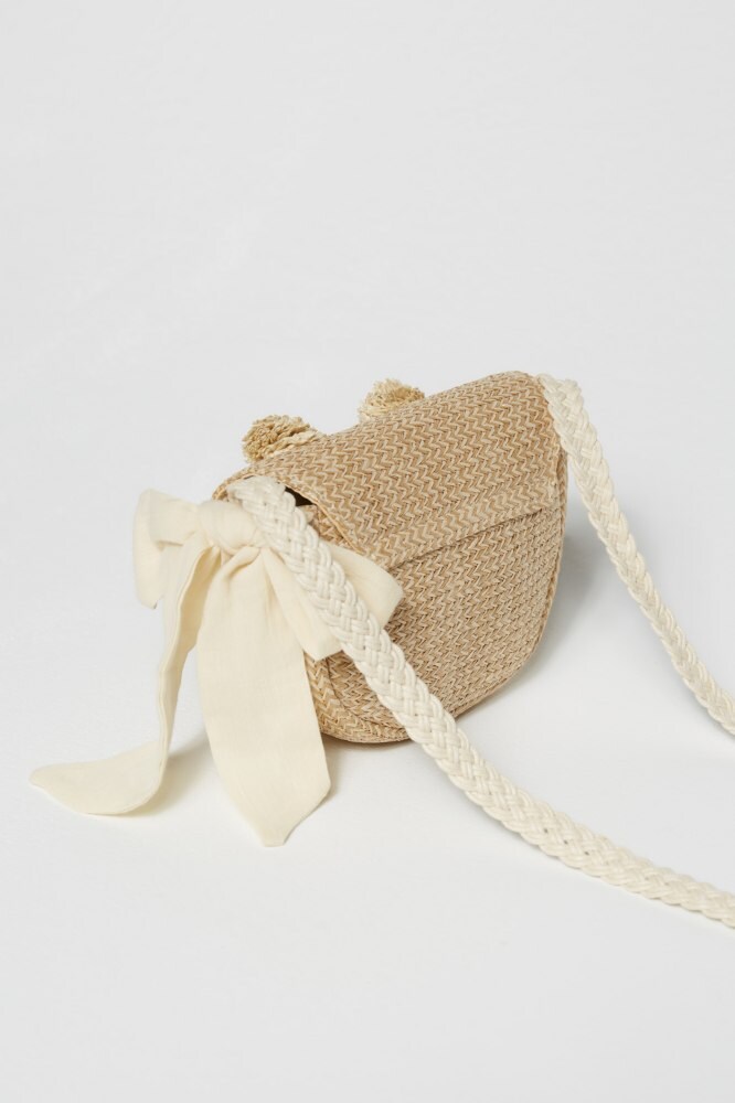 Bolso rafia pompones - Niños | Niña | Accesorios