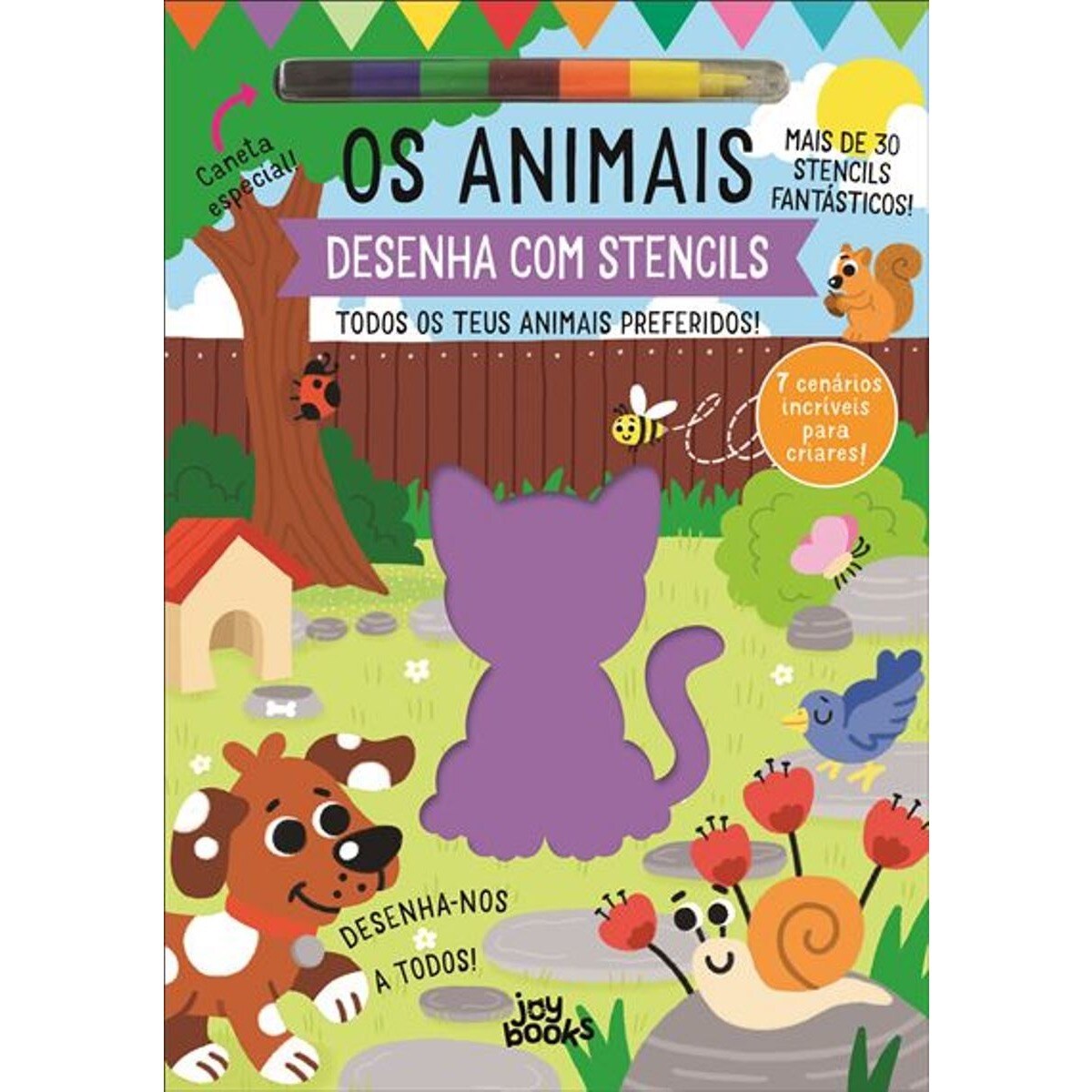 Imagem 0 de DESENHA COM STENCILS: OS ANIMAIS