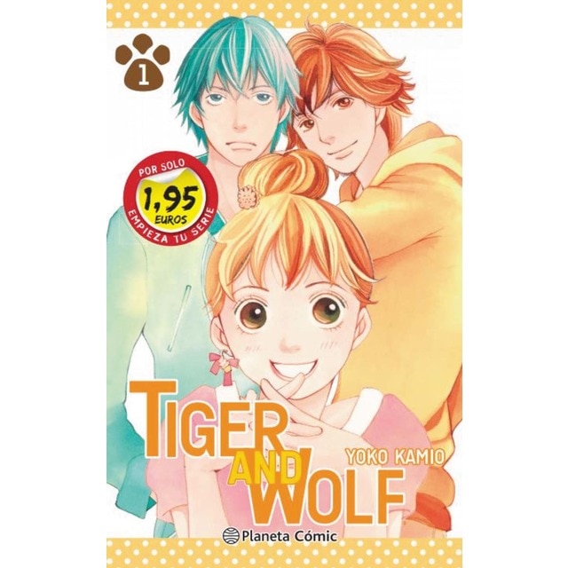 SM Tiger and Wolf nº 01 1,95 (Tapa blanda con sobrecubierta)
