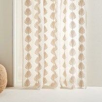 El Corte Inglés Rowan net curtain with double strip