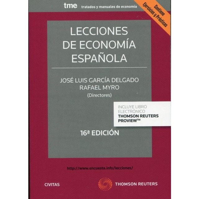 Imagem 0 de Lecciones de economía española (Papel + e-book)