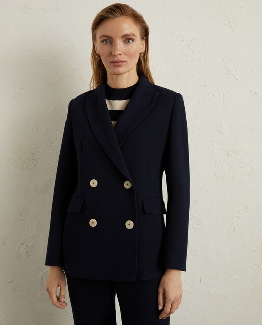 ladies navy blazer size 20