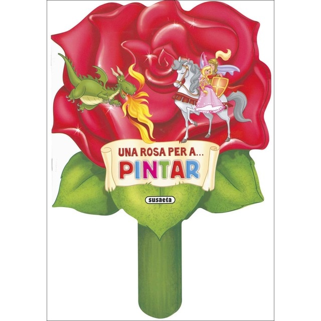 Una rosa per a... pintar (Tapa blanda)