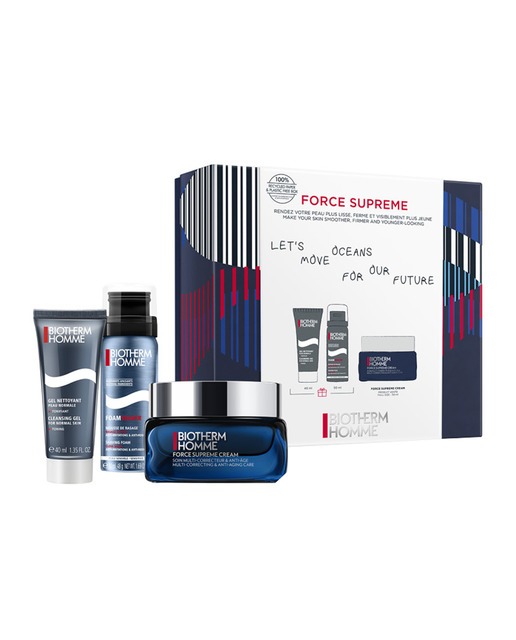 Estuche de regalo Force Supreme Youth Architect Cream para hombre Biotherm Homme