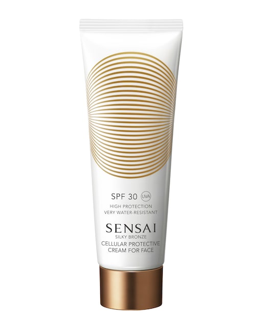 Sensai – Protector solar de rostro Silky Bronze Cellular Protective Cream for Face SPF30 50 ml Cellular Protective Sensai.