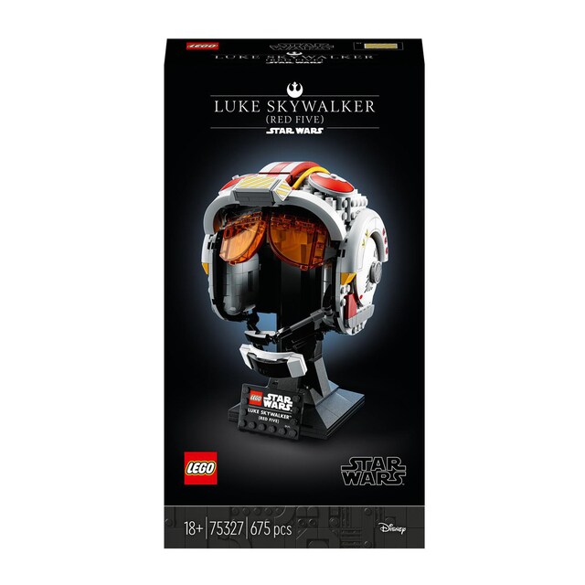 Juguete de construcción Casco de Luke Skywalker (Rojo cinco) Coleccionable LEGO Star Wars