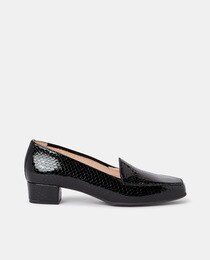 Mocassins femme en cuir noir · Mode femme · El Corte Inglés