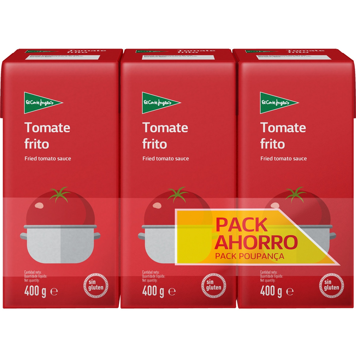 Comprar Tomate frito sin gluten pack
