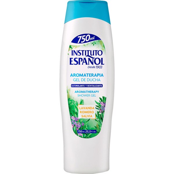 INSTITUTO ESPAÑOL gel aromaterapia lavanda romero y salvia botella 750 ml